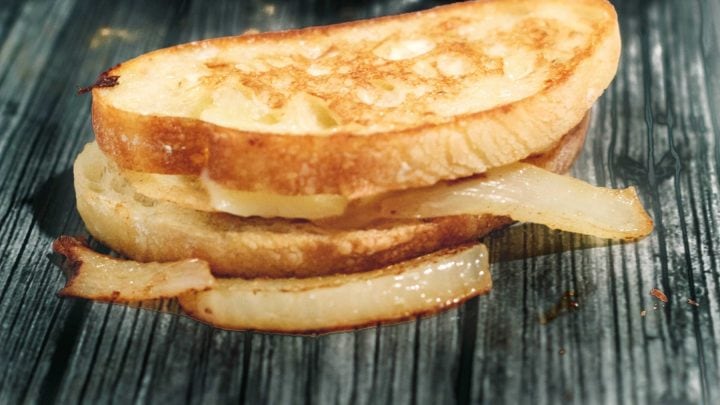 French Onion Grilled cheese
