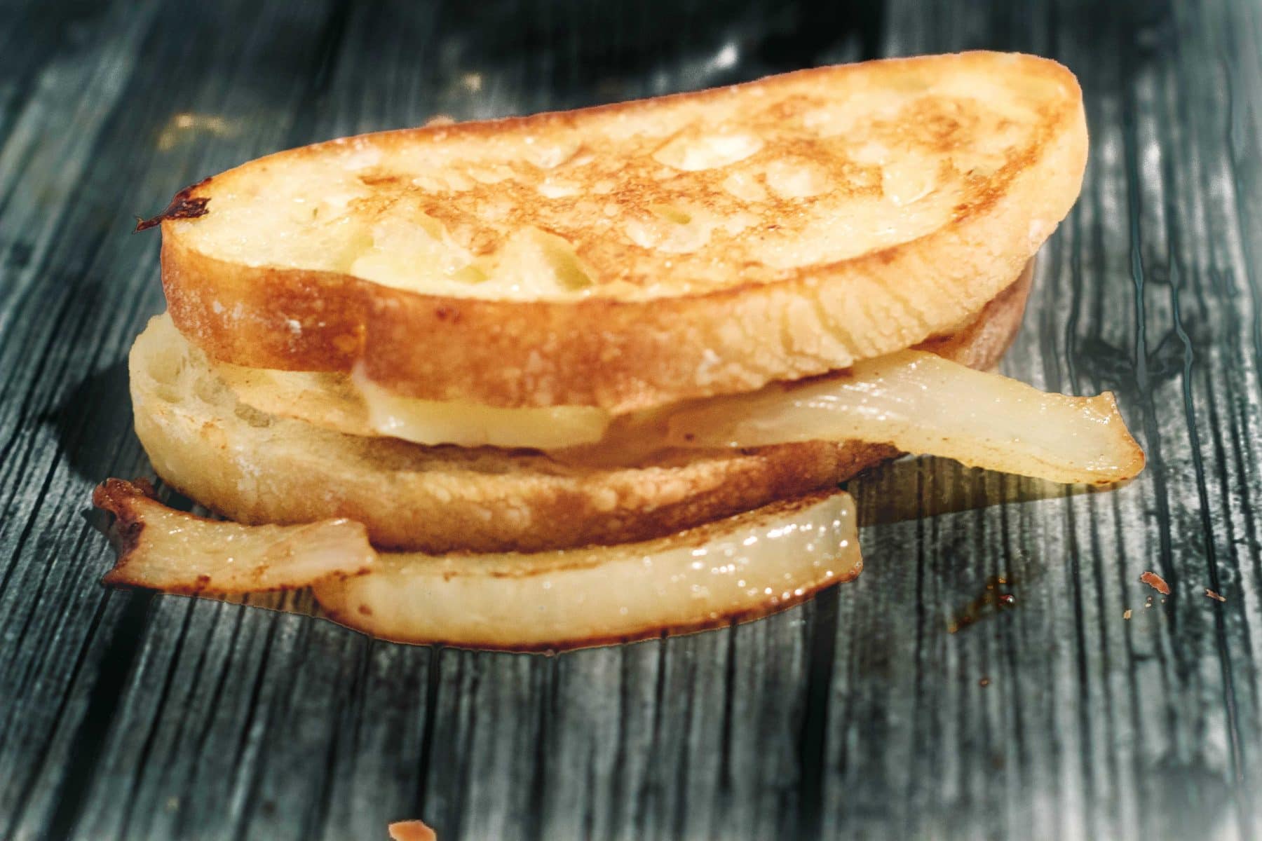 French Onion Grilled cheese