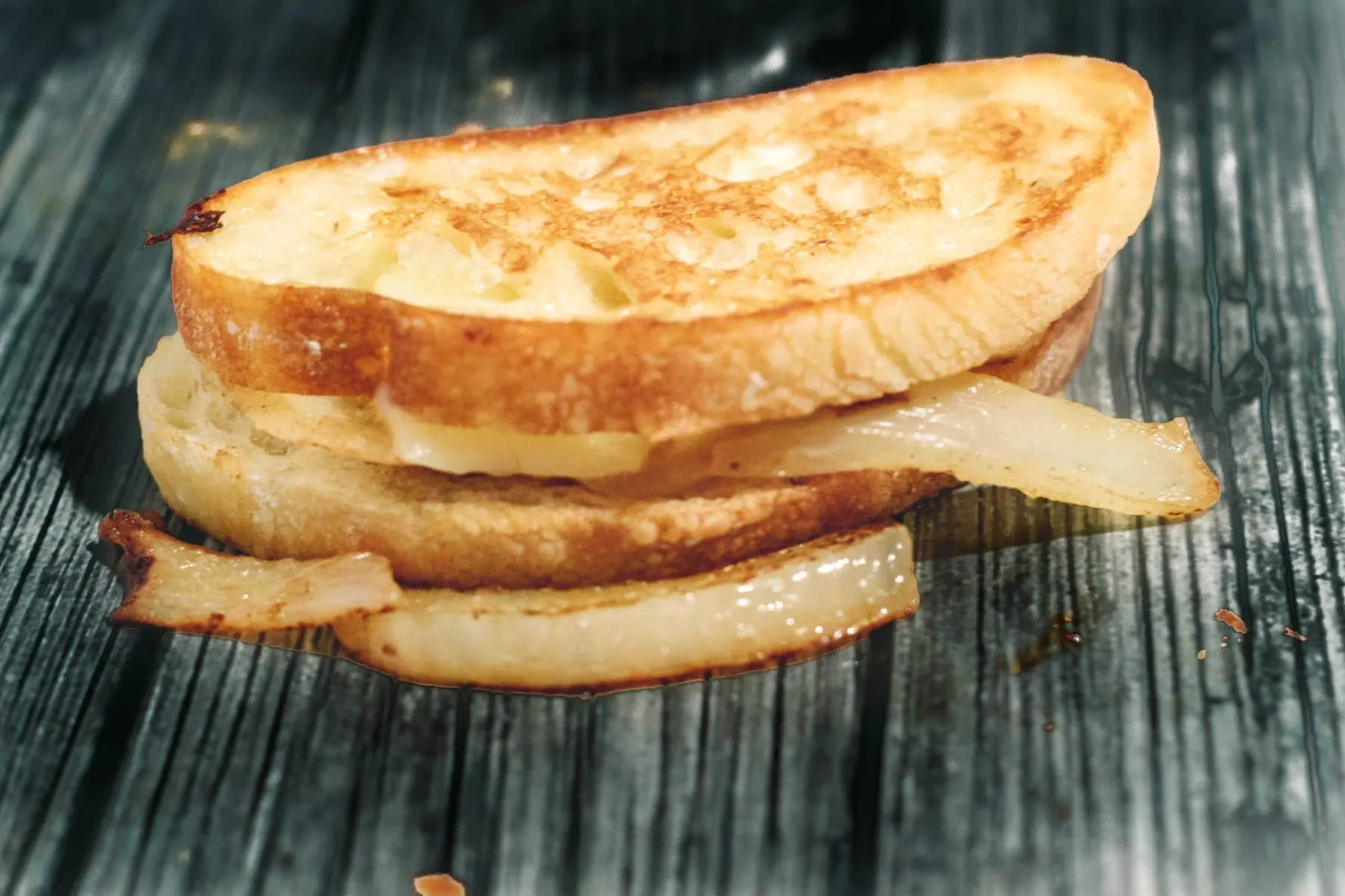 French Onion Grilled cheese