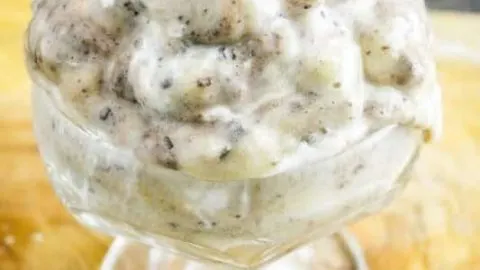 Chocolate Chip Fluffernutter Nice Cream {Non Dairy Ice Cream Recipe} Chocolate Fluffernutter Nice Cream