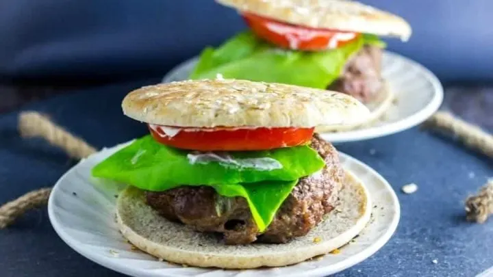 Persia Burger {A Yummy Burger Kebab Recipe} PersiaBurger
