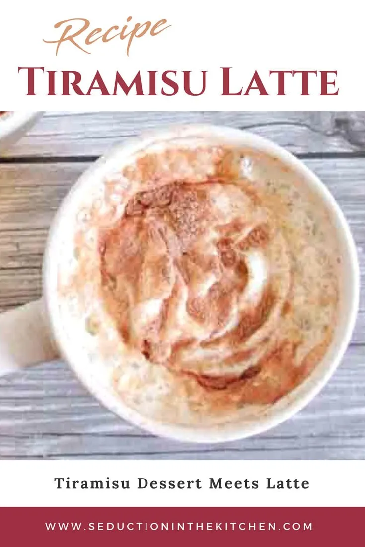 Tiramisu Dessert Meets Latte