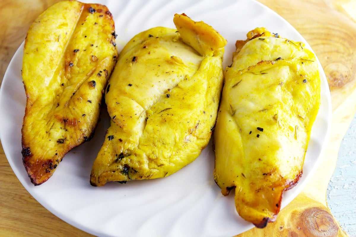 Lemon Turmeric Grilled Chicken