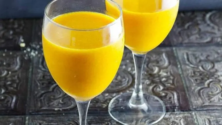 Mango Plum Wine Smoothie MangoPlumWineSmoothie