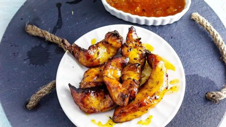 Blackened Peach and Raspberry Boneless Wings Recipe BlackenedPeachandRaspberryBonelessWings