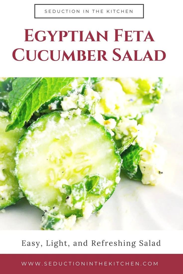 Egyptian Feta Cucumber Salad Easy Light and Refreshing Salad