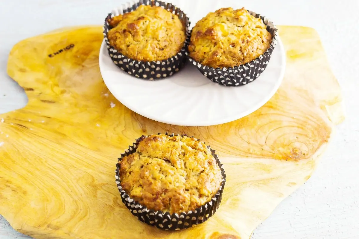 Apple Pie Muffins is a muffin with crumbled apple pie baked right into it. This moist and delicious treat is the perfect way to use up leftover apple pie.