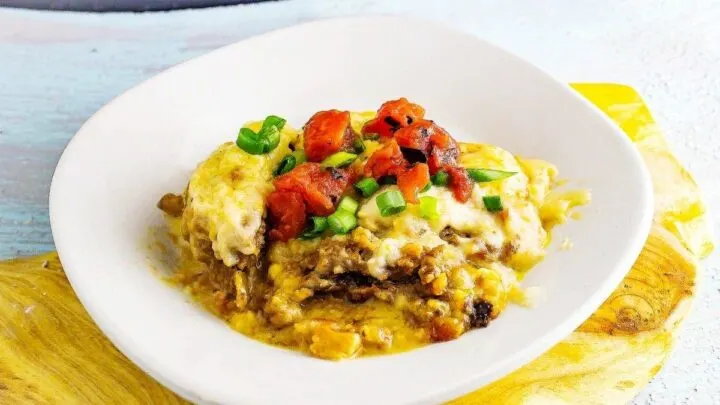 ? {Slow Cooker} Bacon Cheeseburger Sheppard Pie