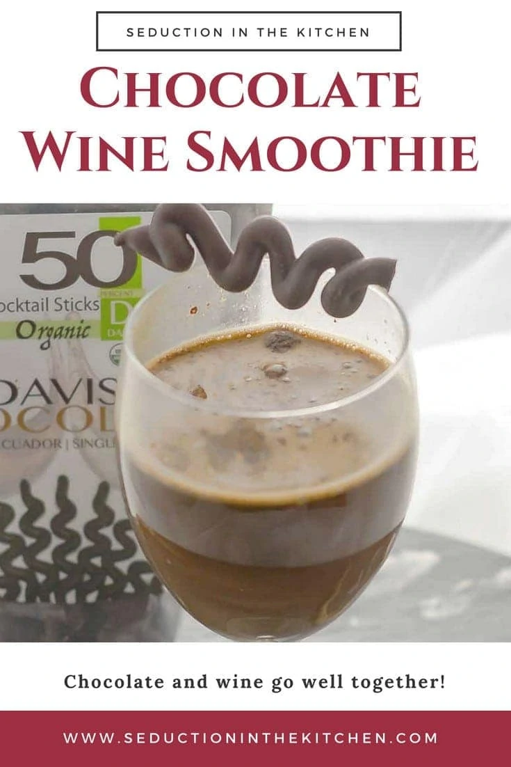 Chocolate Wine Smoothie