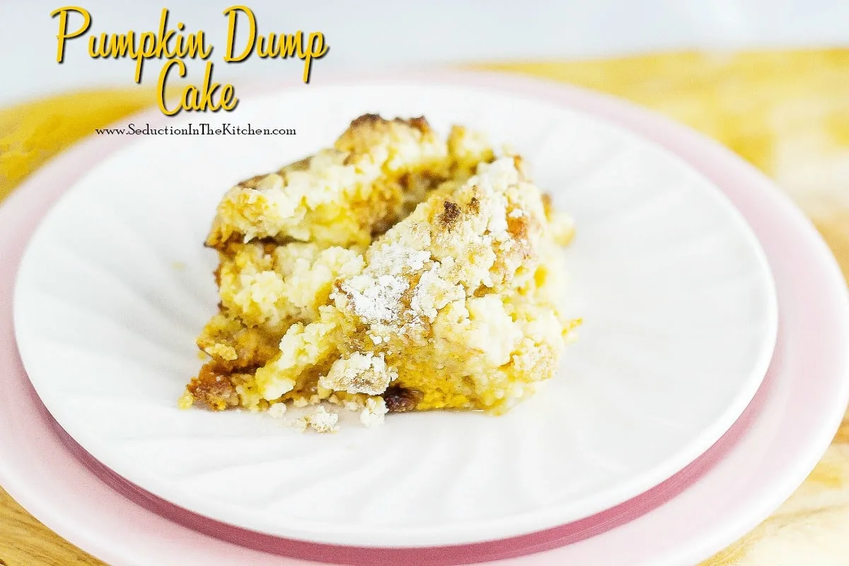 Pumpkin Dump Cake from Seduction in the Kitchen