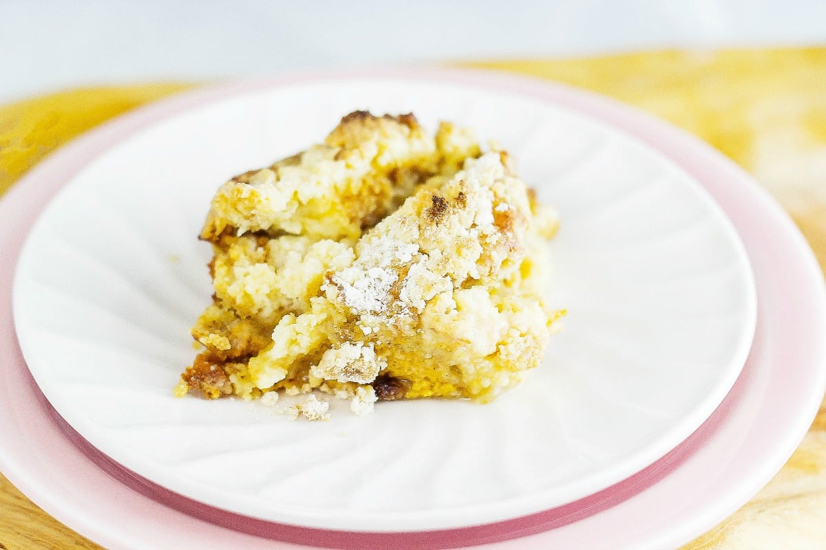 Pumpkin Dump Cake is an easy and yummy pumpkin dessert you will love to make. It is simply a dump it all in a cake pan and bake!