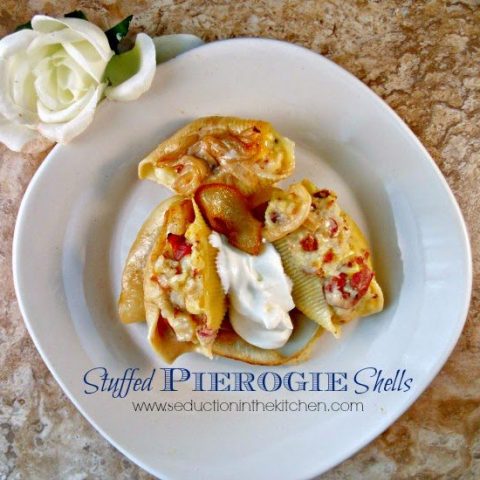 SundaySupper Stuffed Pierogie Shells