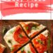 Caprese Garlic Alfredo Flatbread {Easy Alfredo Pizza}