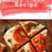 Caprese Garlic Alfredo Flatbread {Easy Alfredo Pizza}