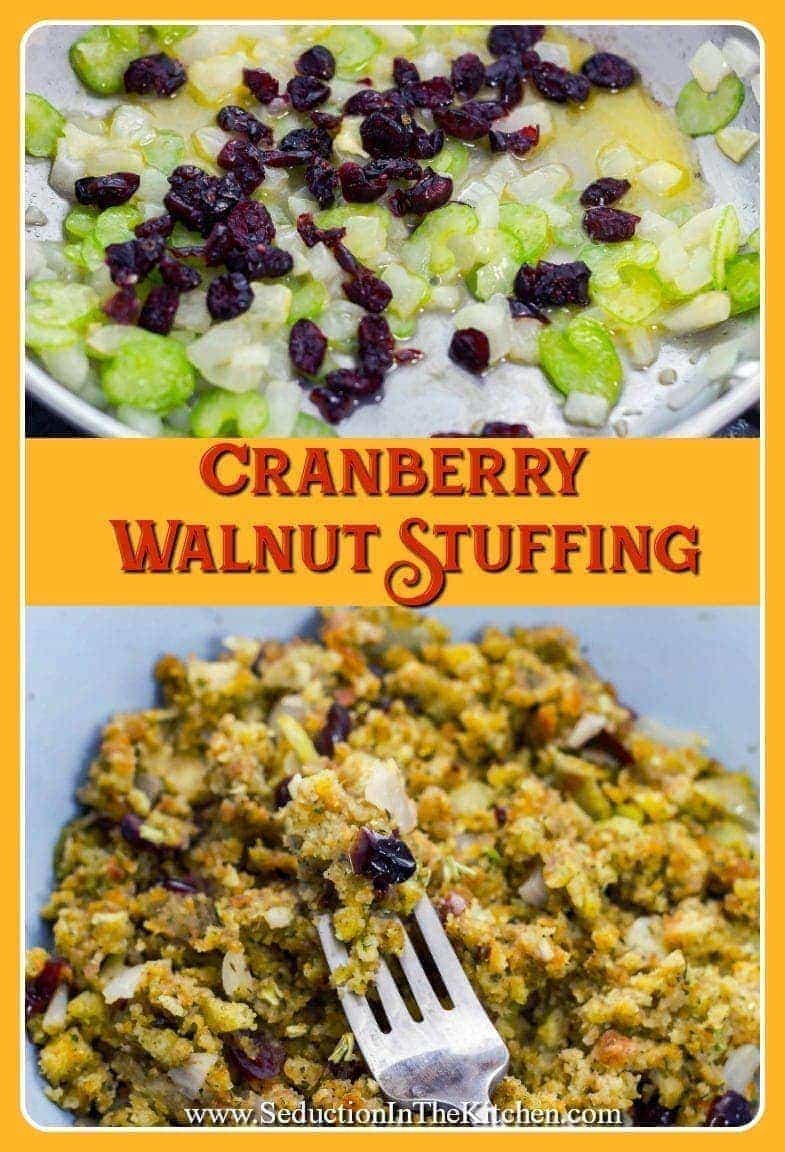 Cranberry Walnut Stuffing pin