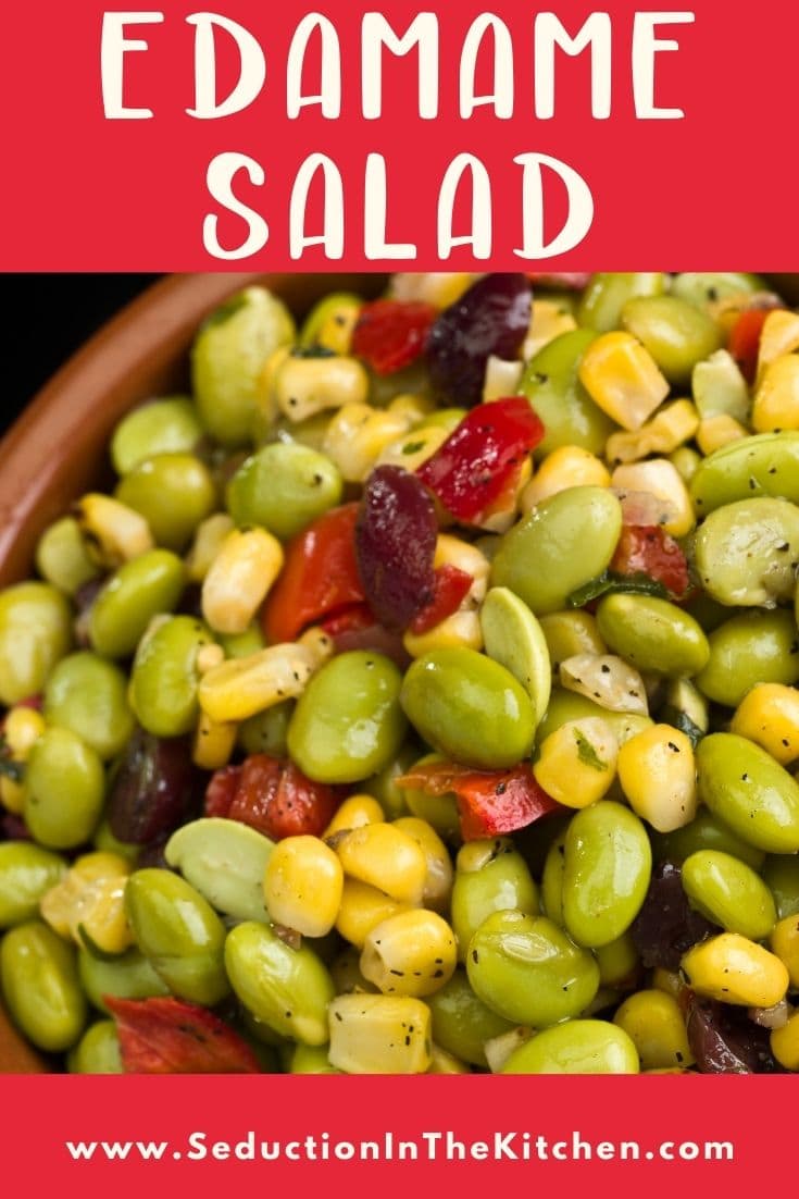 Top 10+ edamame salad recipe 6 Edamame Salad {Easy White Balsamic Vinegar Healthy Salad}