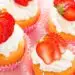 Strawberry Shortcake Whipped Cream Cupcakes (Easy Recipe}