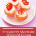 Strawberry Shortcake Whipped Cream Cupcakes (Easy Recipe}