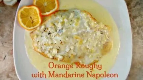 Orange Roughy {Mandarine Napoleon Beurre Blanc} photo