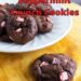 Dark Chocolate Peppermint Crunch Cookies {Easy Cookies}