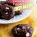 Dark Chocolate Peppermint Crunch Cookies {Easy Cookies}