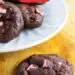 Dark Chocolate Peppermint Crunch Cookies {Easy Cookies}