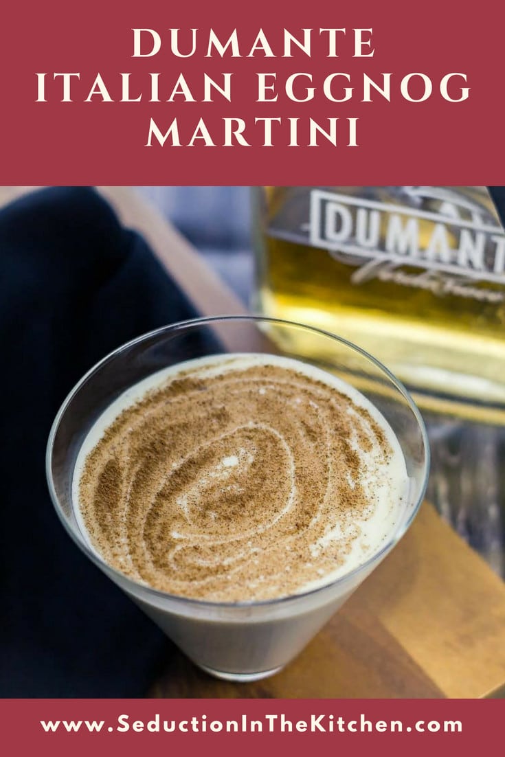 Dumante Italian Eggnog Martini