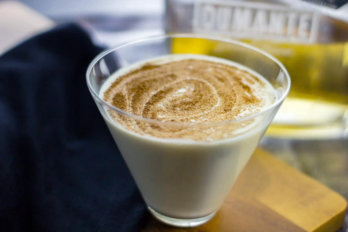 Eggnog cocktail recipe