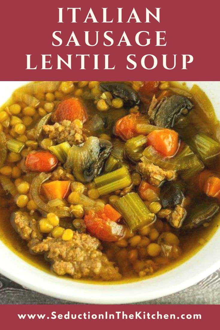 Italian Sausage Lentil Soup 1