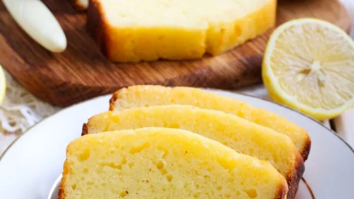 Lemon Pound Cake {Easy Pound Cake Loaf Recipe} Lemon Pound Cake