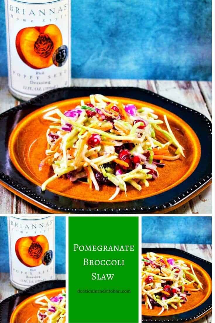 Pomegranate-Broccoli-Slaw collage pin