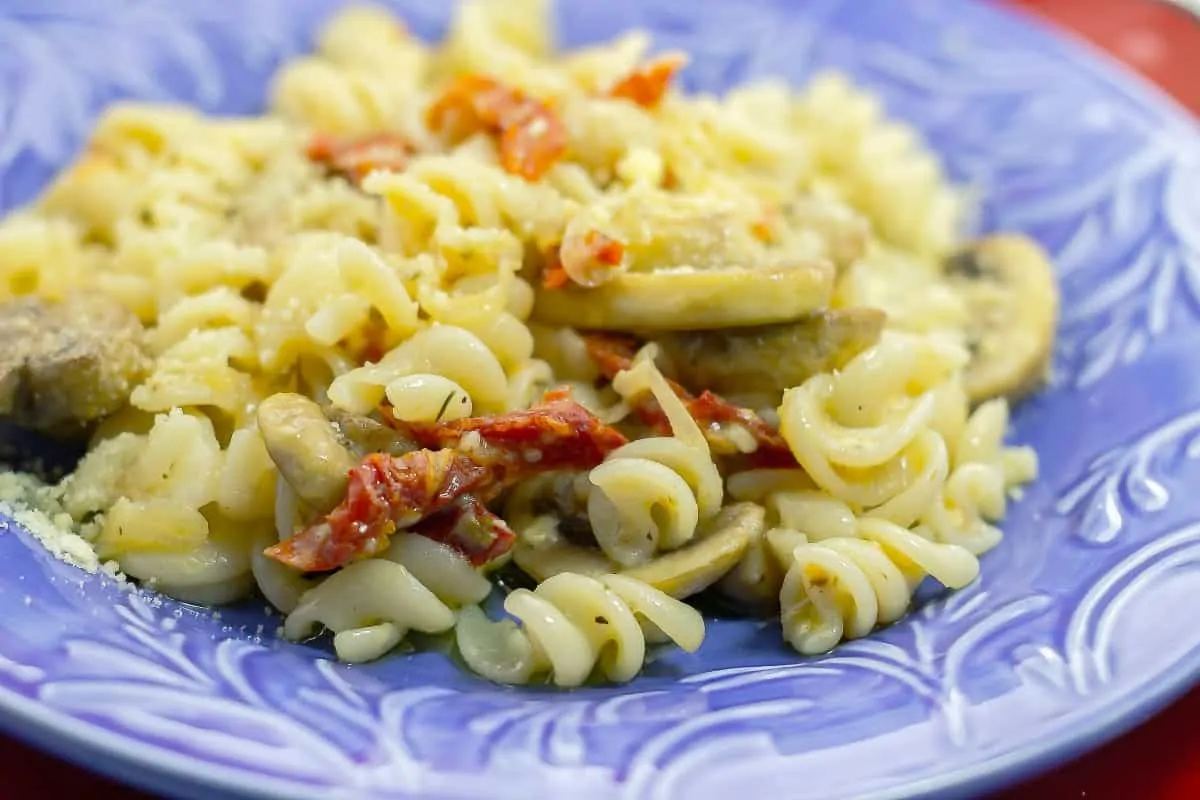 Gluten Free Sun Dried Tomatoes and Mushroom Pasta was challenged to me by Tresomega Nutrition to create a healthy recipe.