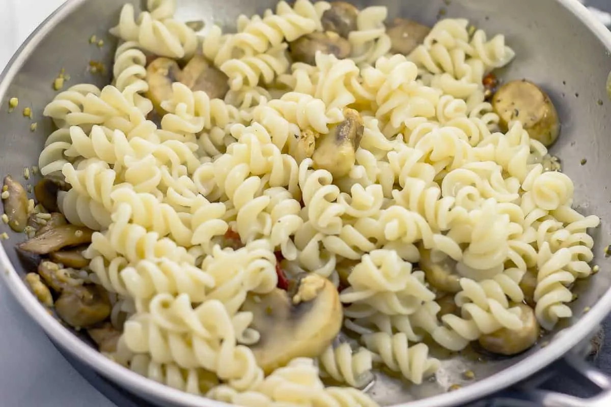 Gluten Free Sun Dried Tomatoes and Mushroom Pasta was challenged to me by Tresomega Nutrition to create a healthy recipe.