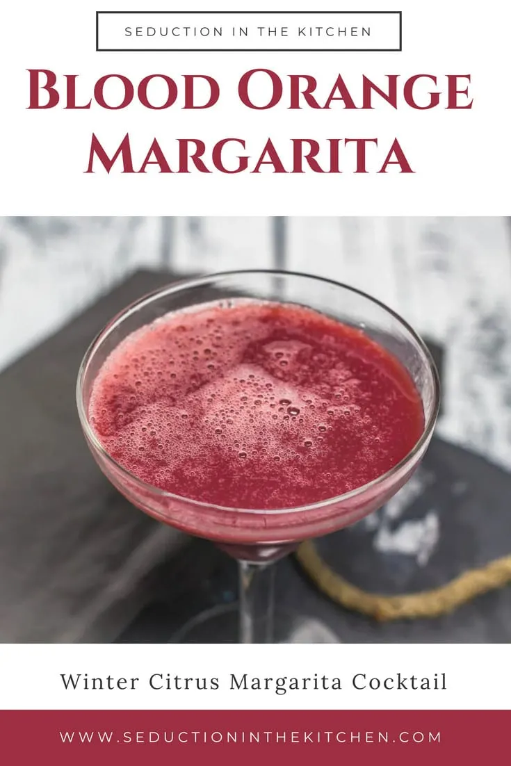 Winter Citrus Margarita Cocktail