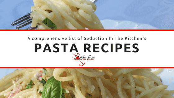 Title image for pasta recipes