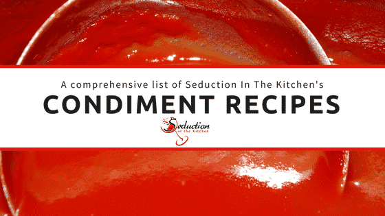 Title image for condiment recipes