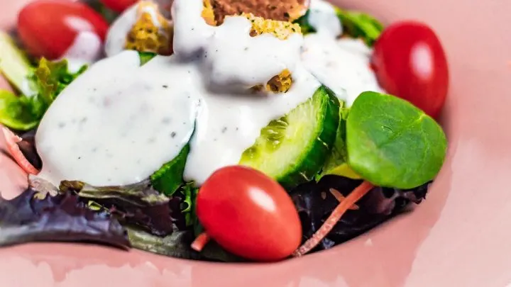 {Easy and Homemade} Yogurt Ranch Dressing easy Homemade Yogurt ranch dressing