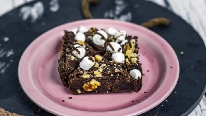 rocky road brownie bars