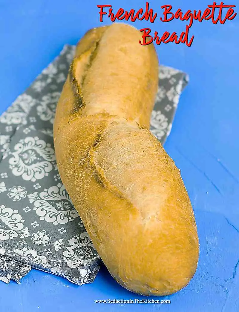 French Baguette Bread Homemade Crusty Bread