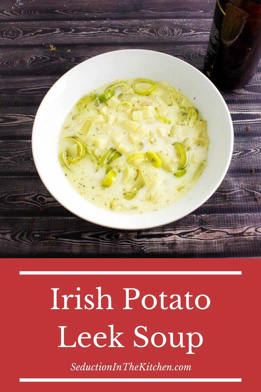 Irish Potato Leek Soup pin