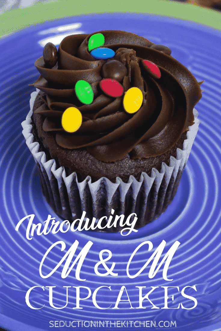 M&M Cupcakes long pin