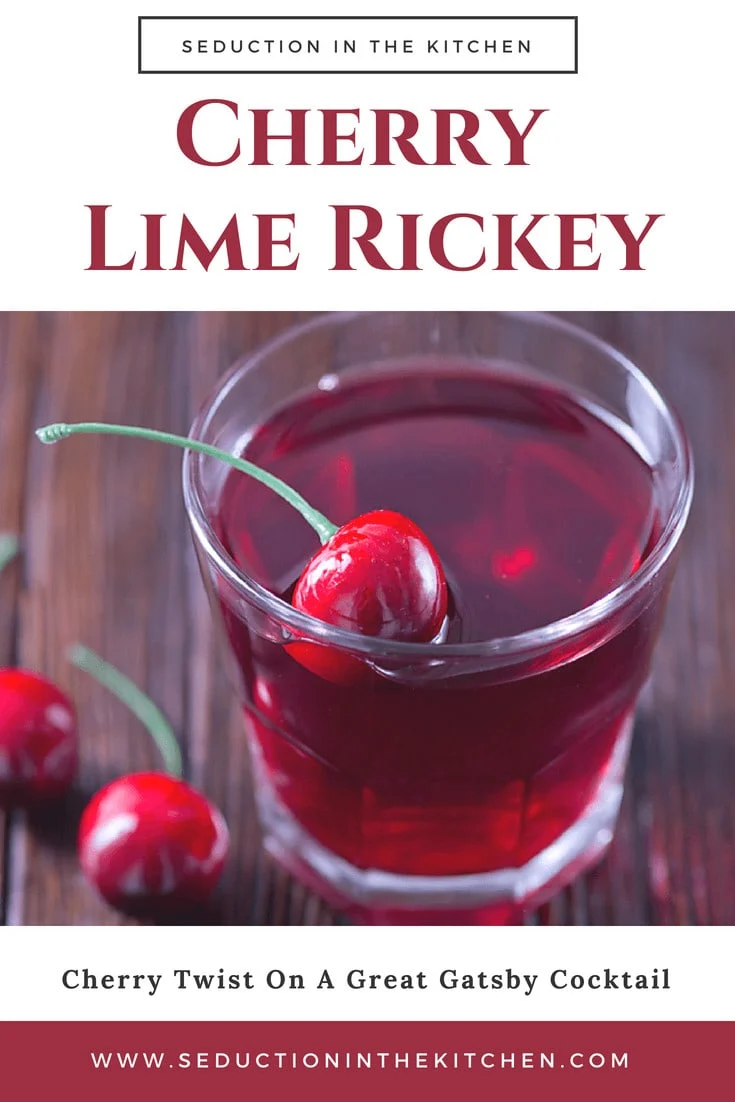 Cherry Twist On A Great Gatsby Cocktail