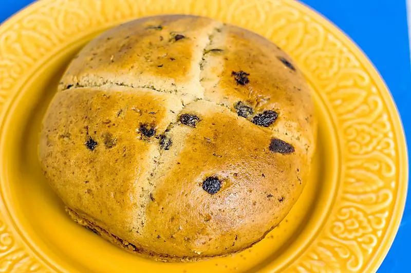 Instant Pot Irish Soda Bread Recipe close up