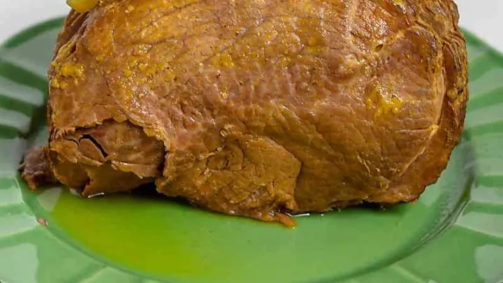 {Instant Pot} Pineapple Mango Ham InstantPotPineappleMangoHamSeductionInTheKitchen