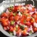 Simple Chunky Salsa Recipe {Pico de Gallo Salsa}