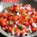 Simple Chunky Salsa Recipe {Pico de Gallo Salsa}