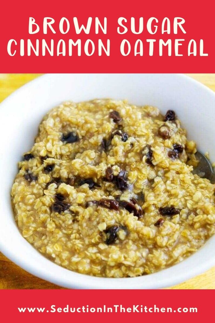 Brown Sugar Cinnamon Oatmeal {Great Start To Your Day}