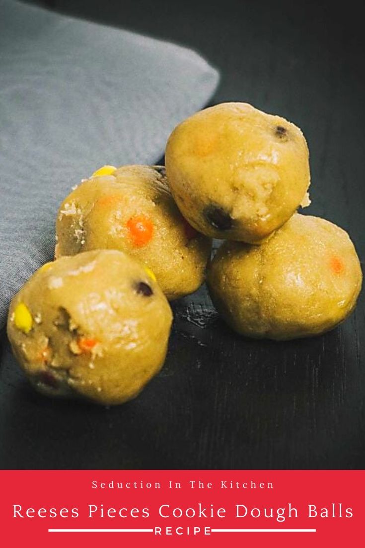 Reeses Pieces Cookie Dough Balls pin