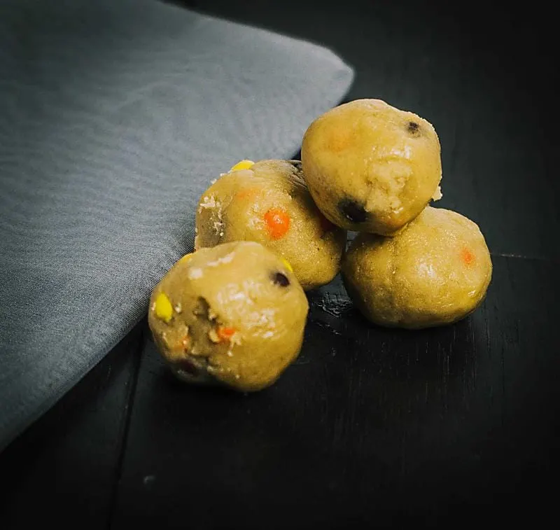Reeses pieces COOKIE DOUGH BALLS Seduction In The Kitchen 3