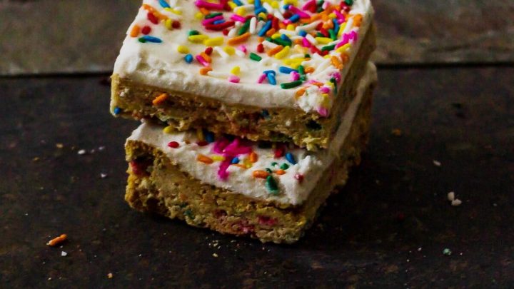 Birthday Cake Bars